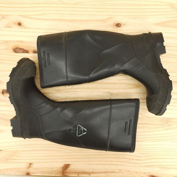 Onguard Women's Rubber Boots Sz 6 Black Safety Toe Work Outdoor - Picture 6 of 10